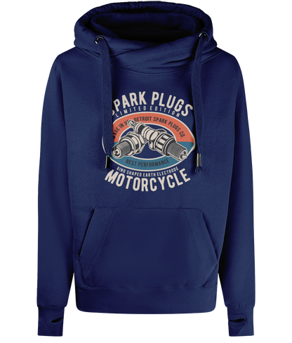 Spark Plugs - AWDis Cross Neck Hoodie