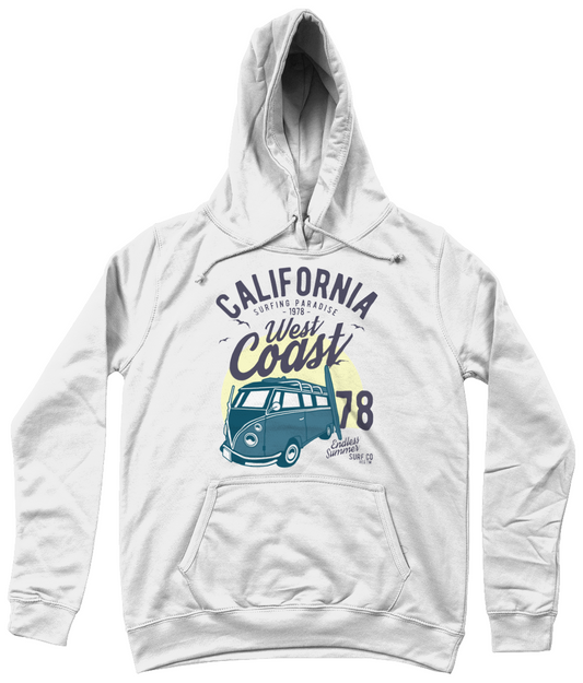 California West Coast v2 - Sweat à capuche AWDis Girlie College