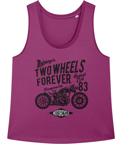 Two Wheels Forever Black - Stella Minter