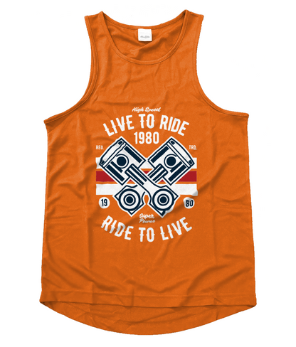 Live To Ride 1980 - Men's Cool Vest