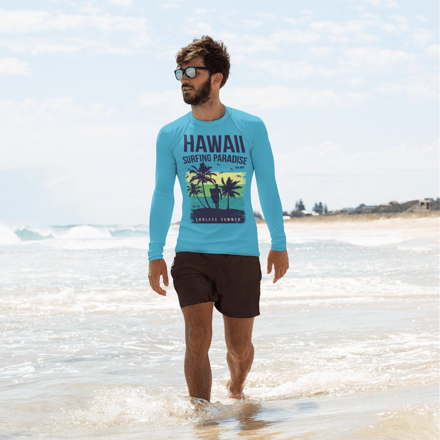 Été sans fin à Hawaï - Rashguard pour hommes