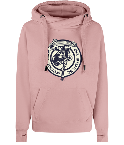 Skateboard Legend - AWDis Cross Neck Hoodie