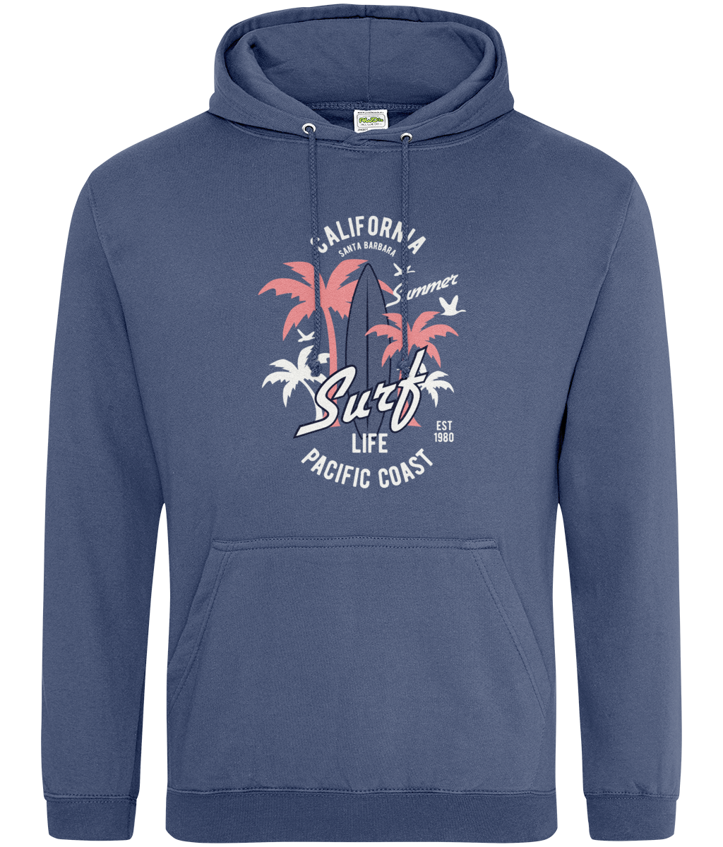 California Surf - AWDis College Hoodie