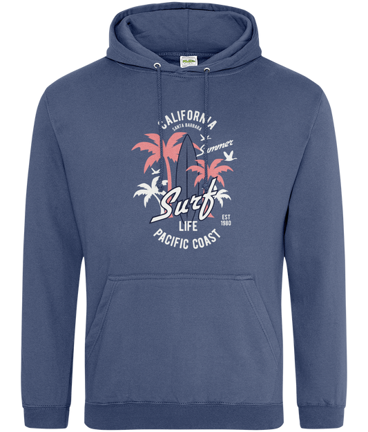 California Surf - AWDis College Hoodie