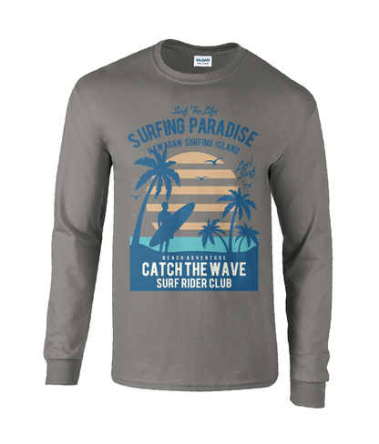 Surfing Paradise - Ultra Cotton Long Sleeve T-Shirt