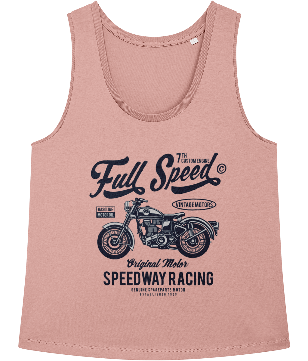 Full Speed - Stella Minter Ladies Vest - Vitesse T-Shirts UK