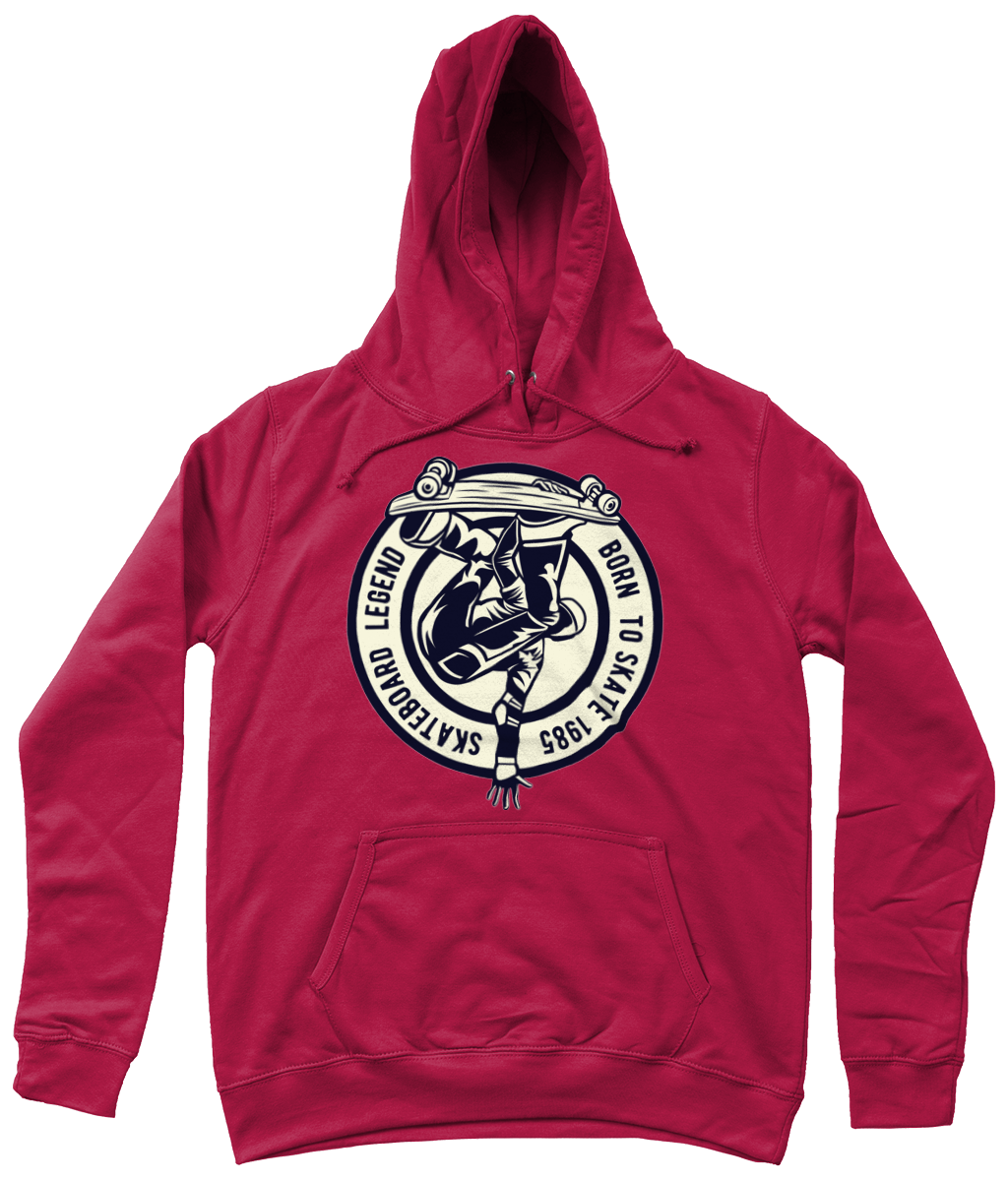 Skateboard Legend - AWDis Girlie College Hoodie