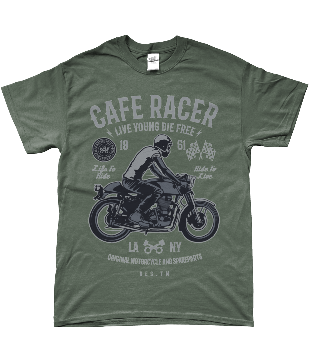 Cafe Racer v3 - Gildan SoftStyle® Ringspun T-Shirt