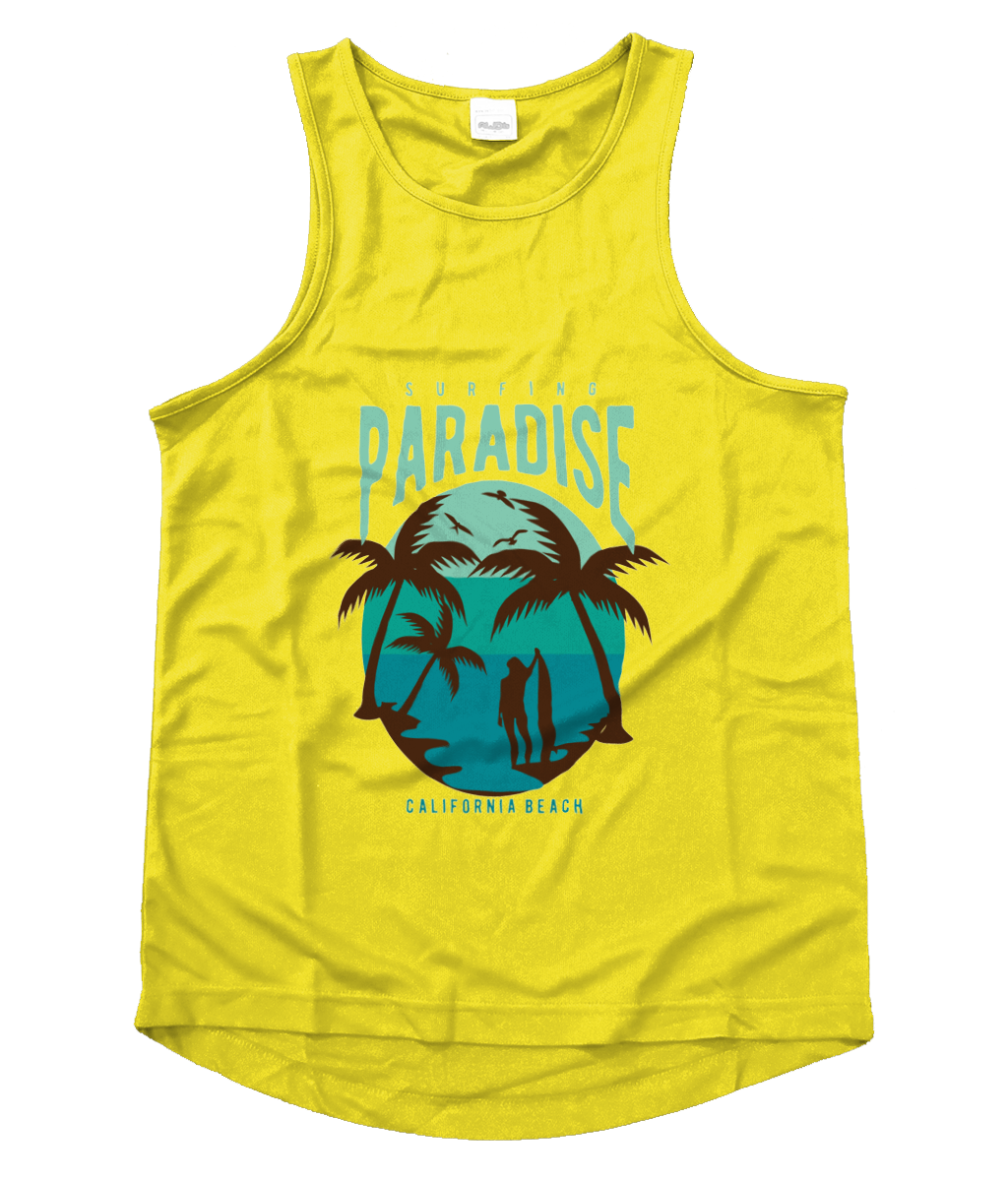 Surfing Paradise California Beach - Men's Cool Vest