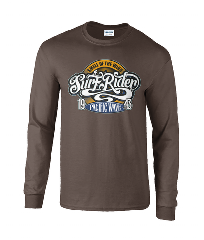 Surf Rider v2 - Langarm-T-Shirt aus Ultra-Baumwolle