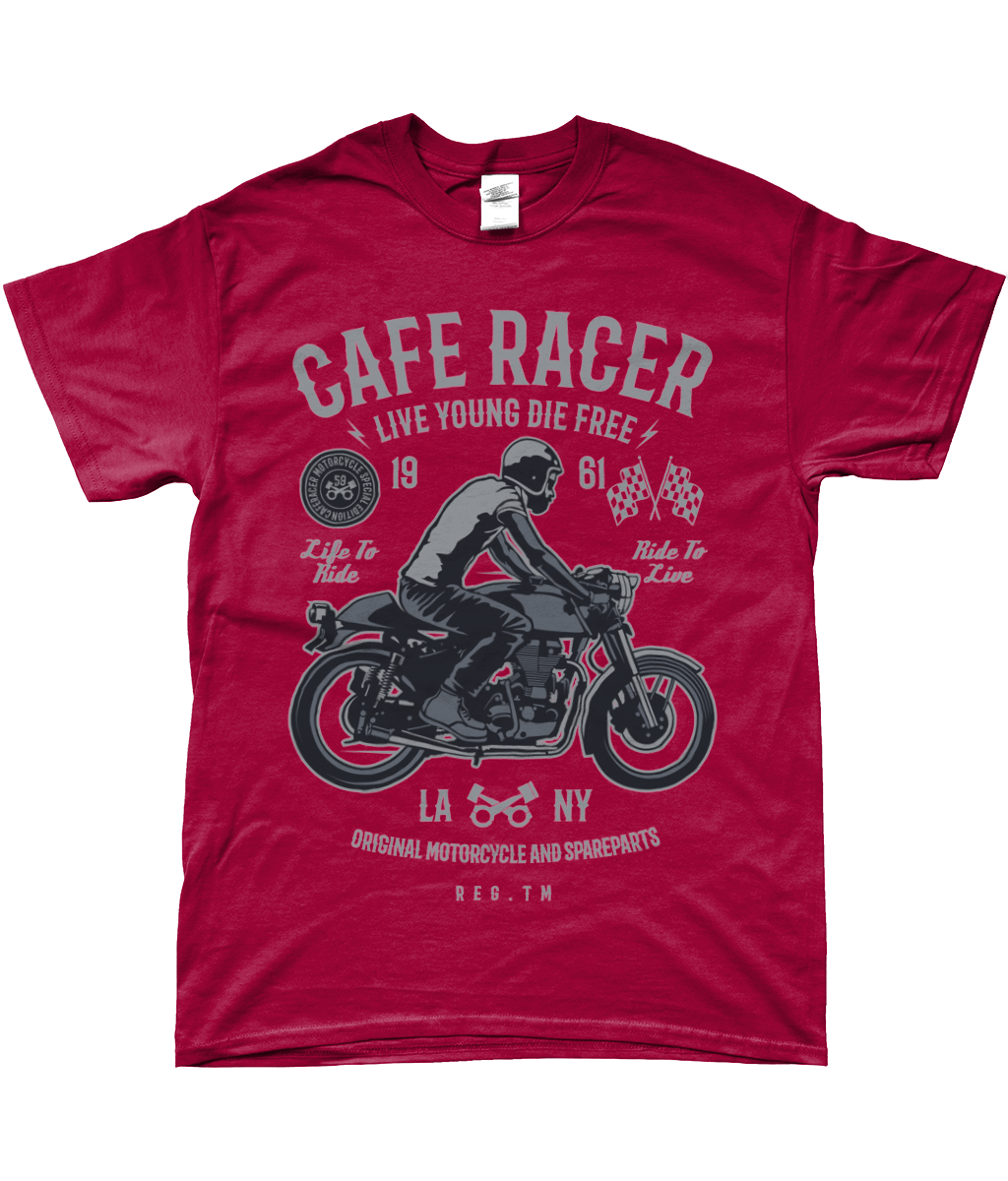 Cafe Racer v3 - Gildan SoftStyle® Ringgesponnenes T-Shirt