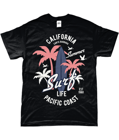 California Surf - Gildan SoftStyle® Ringspun T-Shirt