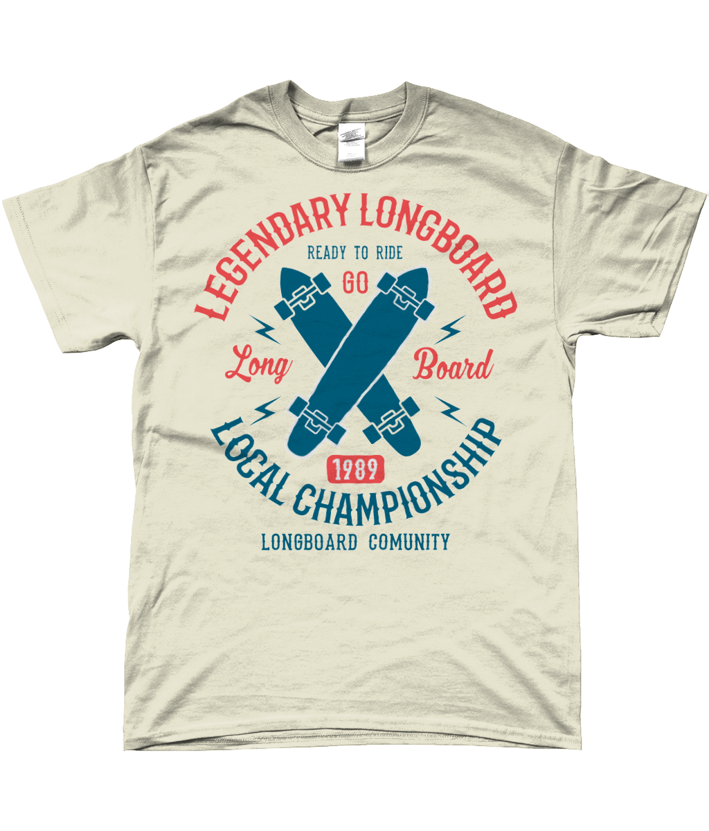 Legendäres Longboard - SoftStyle Ringspun T-Shirt