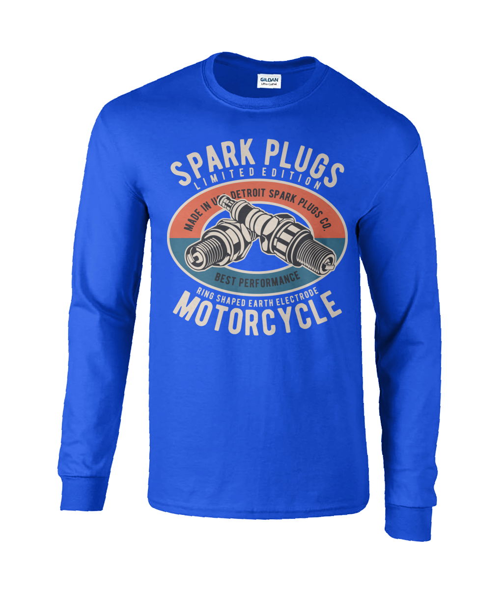 Spark Plugs - Ultra Cotton Long Sleeve T-Shirt