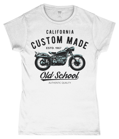 Custom Made - Gildan SoftStyle® Ladies Fitted Ringspun T-Shirt - Vitesse T-Shirts UK