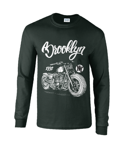 Brooklyn - Ultra Cotton Long Sleeve T-Shirt - Vitesse T-Shirts UK