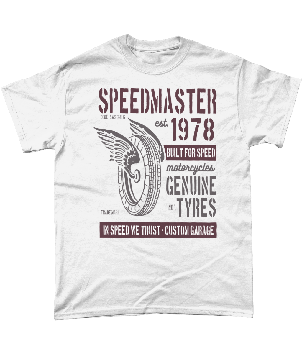 Speed Master - Gildan Heavy Cotton T-Shirt - Vitesse T-Shirts UK