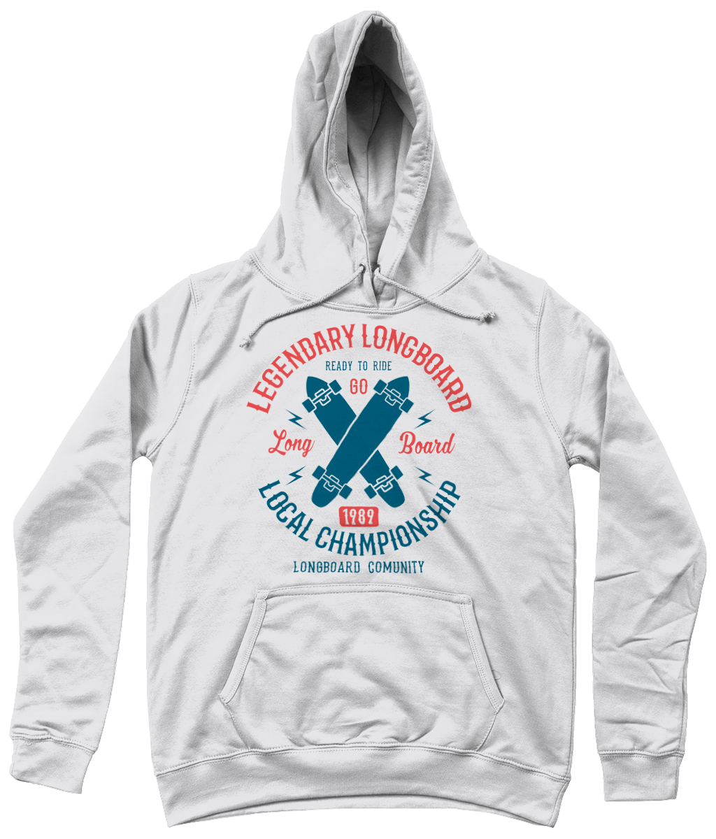 Legendary Longboard - AWDis Girlie College Hoodie