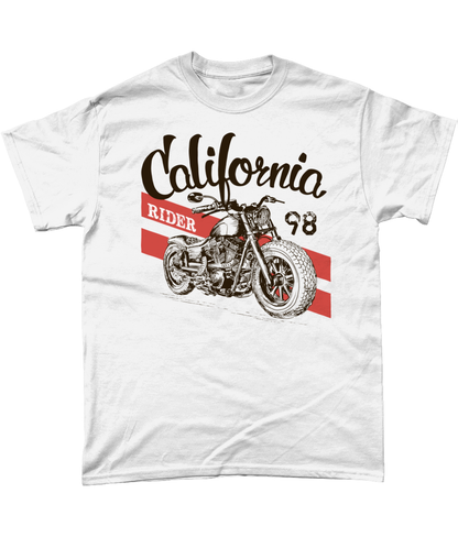 California Rider - Gildan Heavy Cotton T-Shirt - Vitesse T-Shirts UK