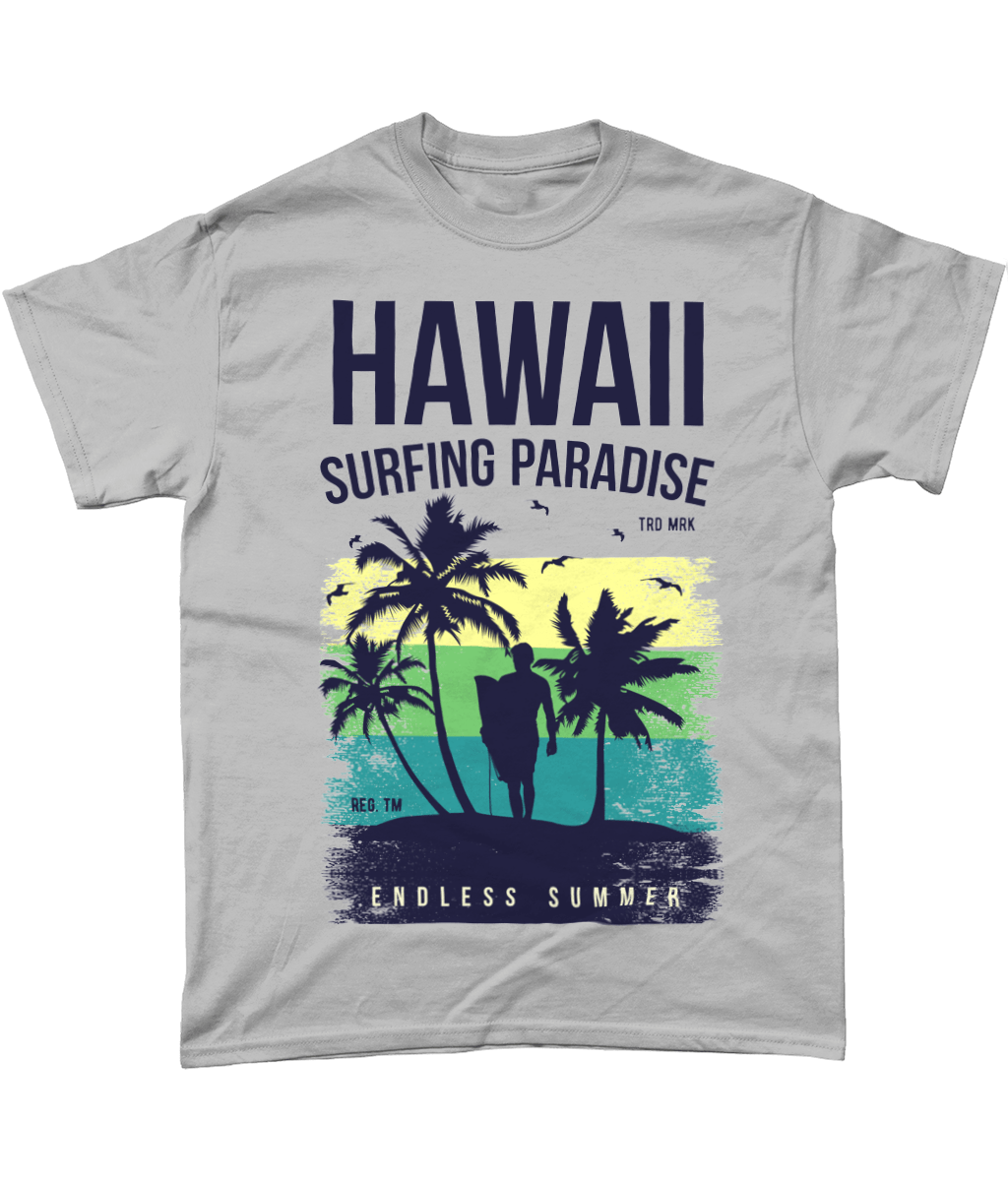 Hawaii Endless Summer – Gildan Heavy Cotton T-Shirt - Vitesse T-Shirts UK