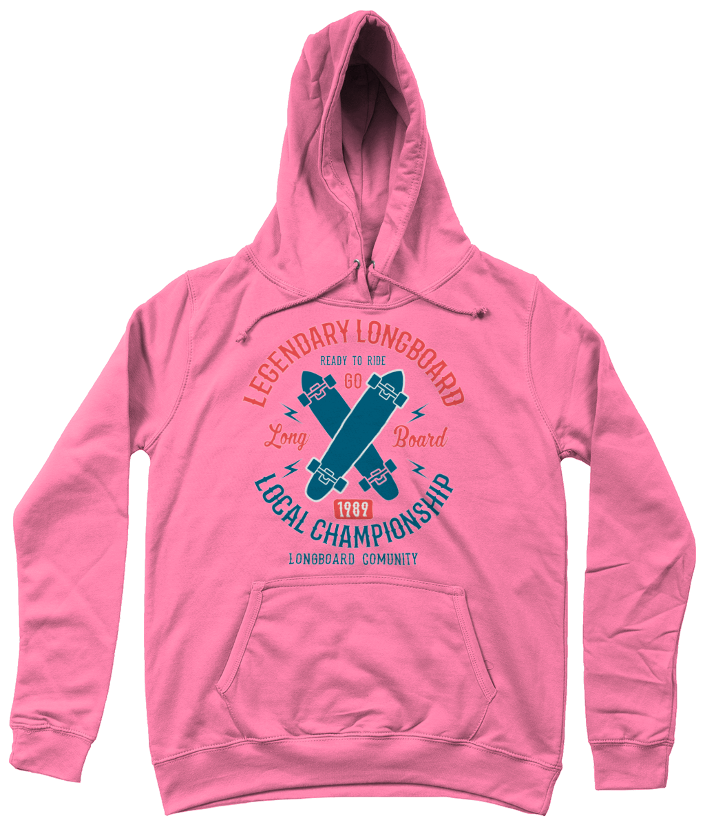 Legendary Longboard - AWDis Girlie College Hoodie