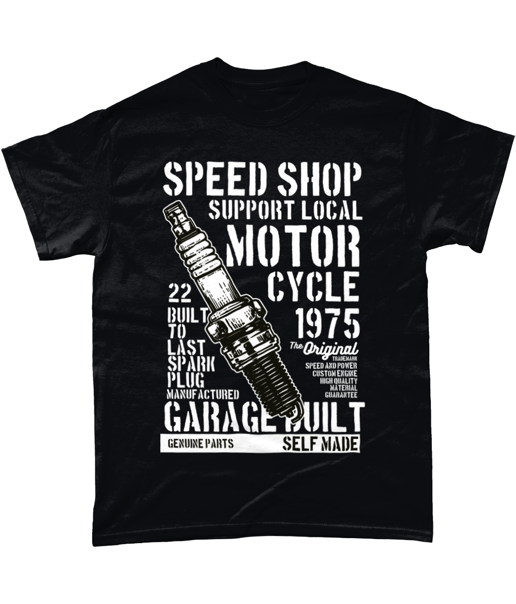 Speed ​​Shop - T-shirt en coton épais