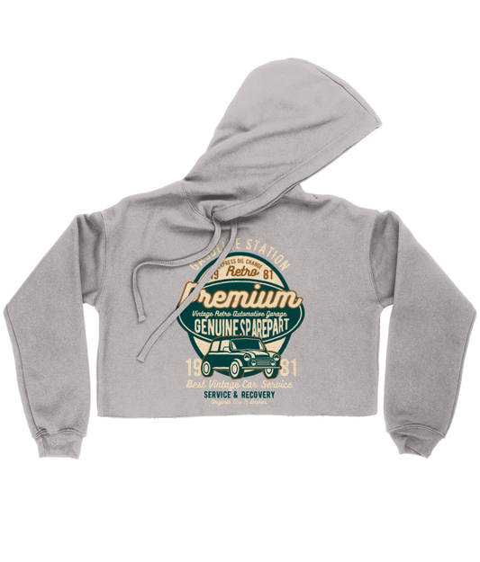 Édition limitée - Premium Garage - Sweat à capuche court Bella pour femme 