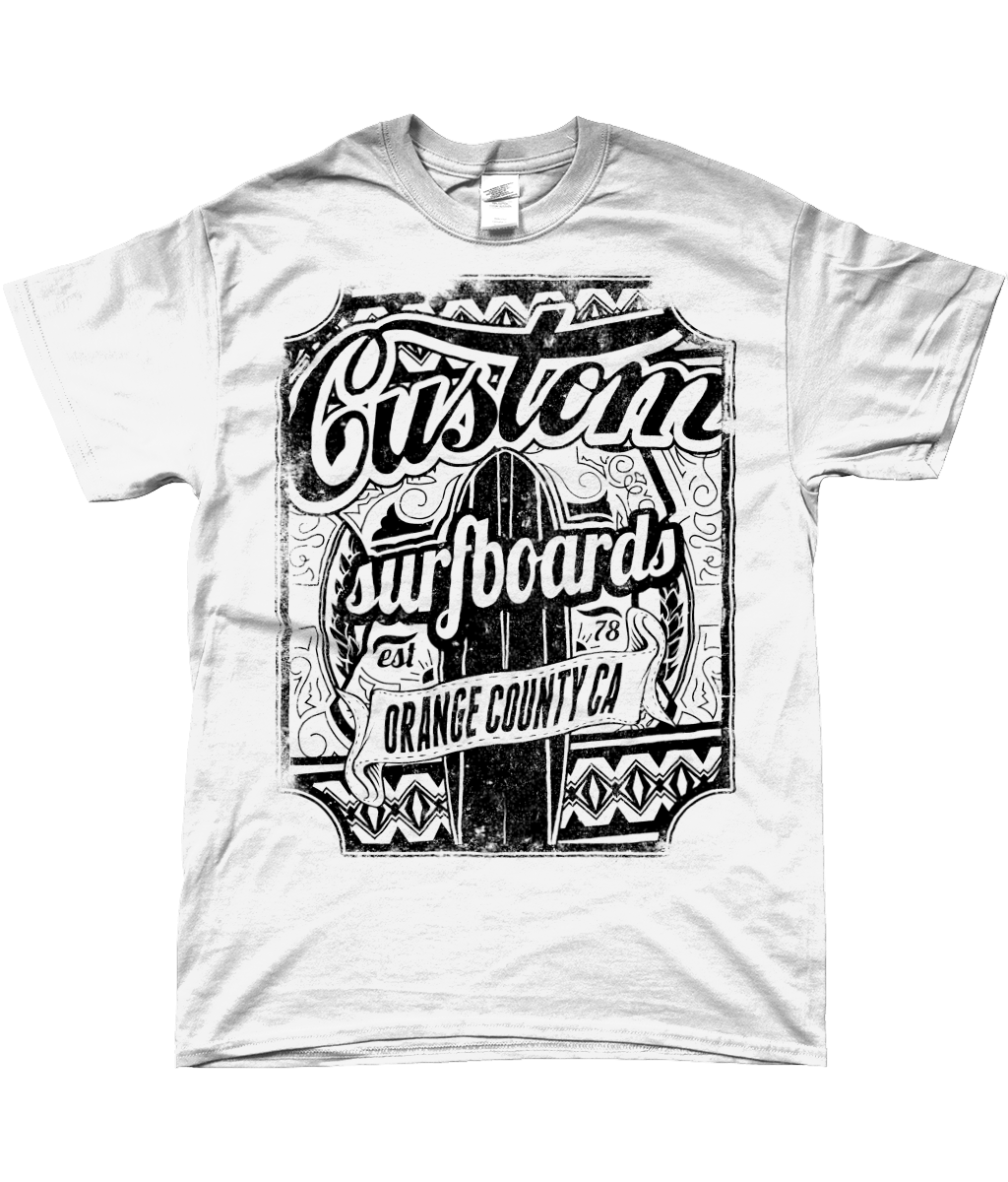 Custom Surfboards - SoftStyle® Ringspun T-Shirt