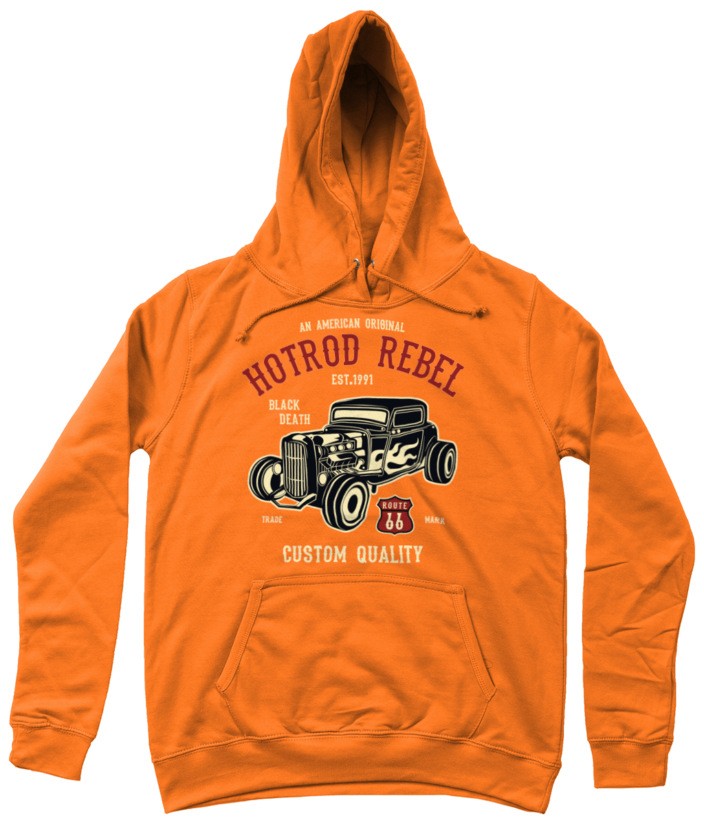 HotRod Rebel – AWDis Girlie College Hoodie - Vitesse T-Shirts UK