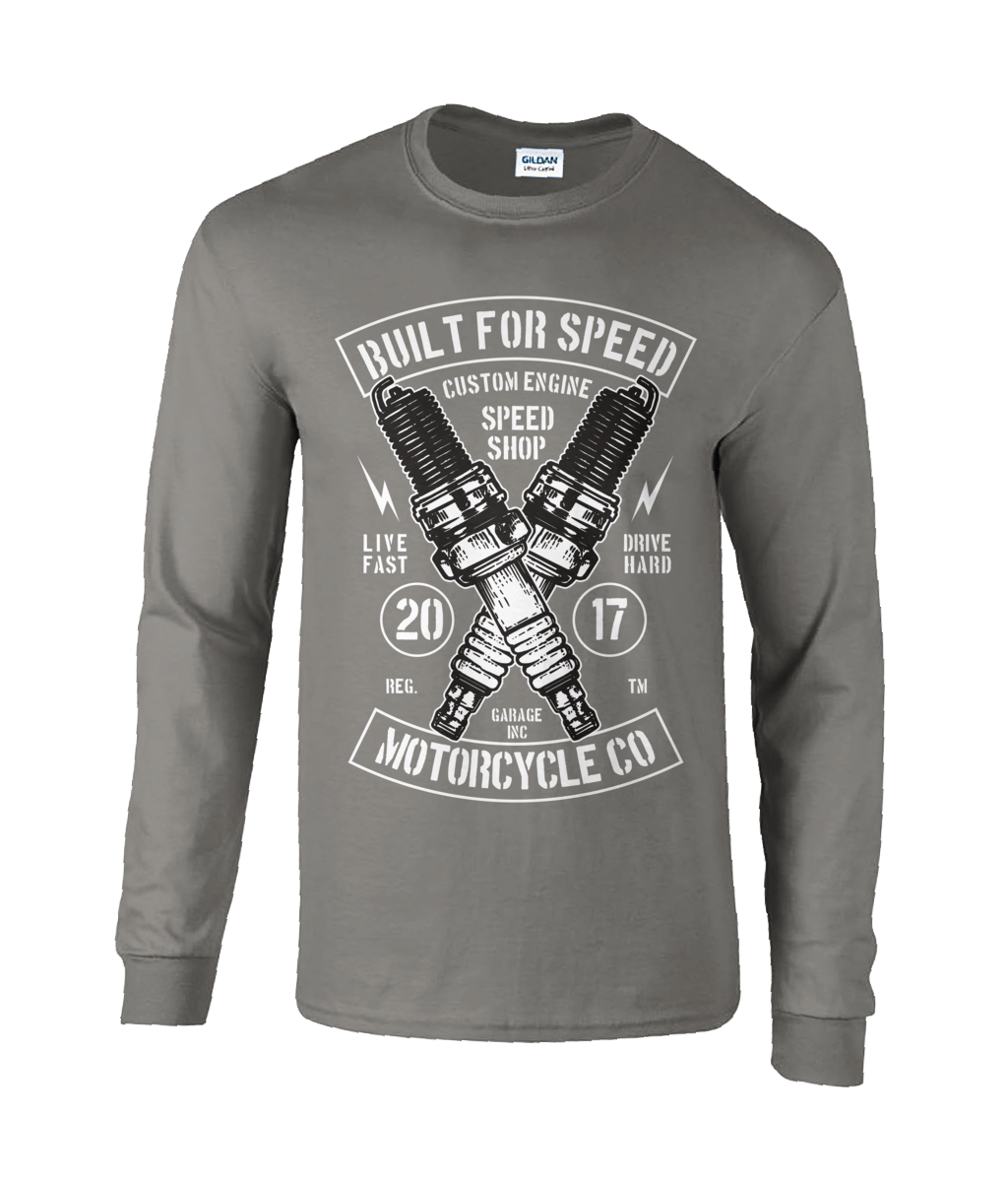 Built For Speed - Ultra Cotton® Long Sleeve T-Shirt