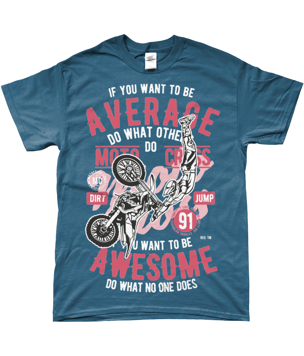 Awesome Motocross - Gildan SoftStyle® Ringspun T-Shirt - Vitesse T-Shirts UK