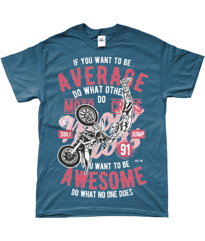 Awesome Motocross - Gildan SoftStyle® Ringspun T-Shirt