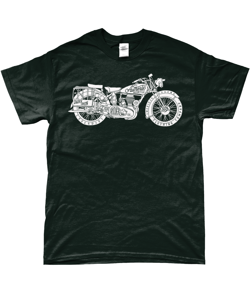 Enjoy The Ride - White - SoftStyle Ringspun T-Shirt