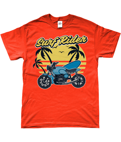 Surf Rider - T-shirt Gildan SoftStyle® filé à l'anneau