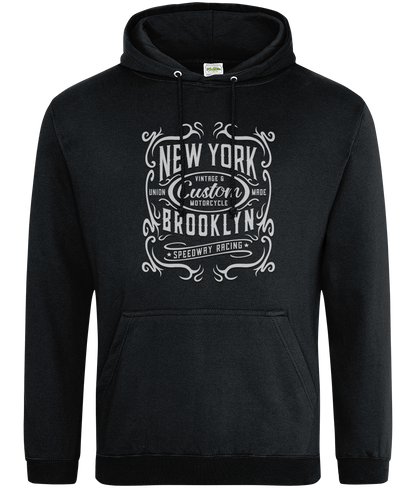 New York Motorcycle - AWDis College Hoodie