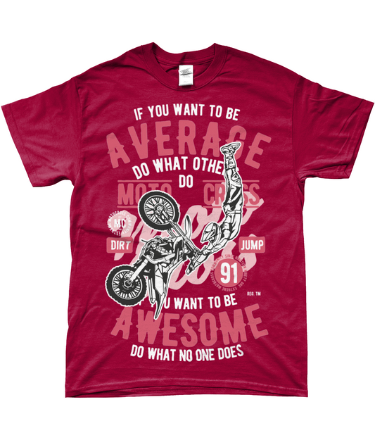 Motocross génial - T-shirt Gildan SoftStyle® Ringspun