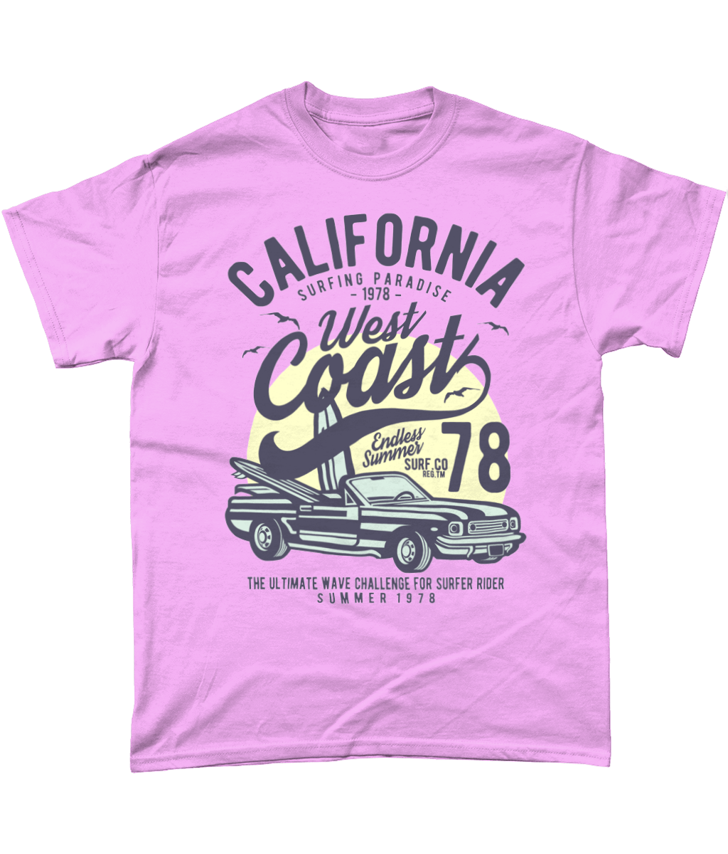 California West Coast – Gildan Heavy Cotton T-Shirt - Vitesse T-Shirts UK