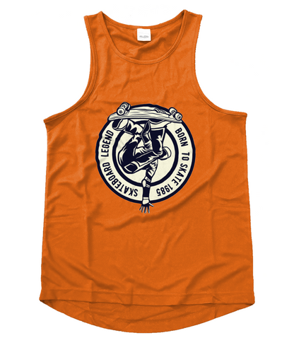 Skateboard Legend - Men's Cool Vest - Vitesse T-Shirts UK