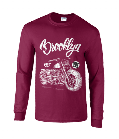 Brooklyn - T-shirt à manches longues en coton ultra