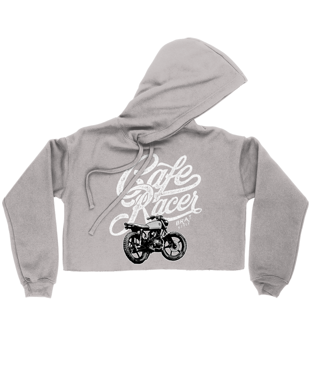 Cafe Racer Factory - Sweat à capuche court Bella pour femme 