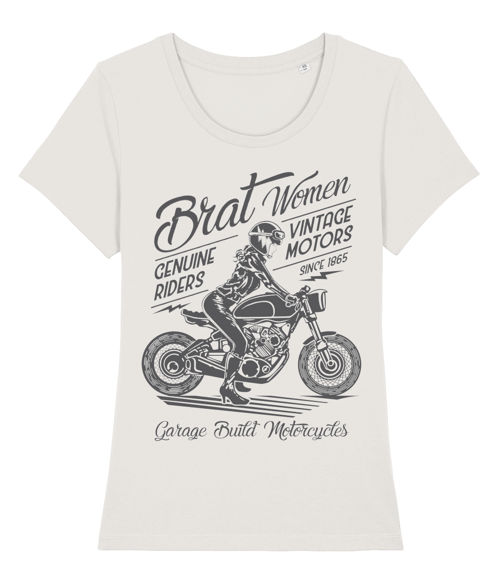 Brat Women Grey - Stella Expresser - Vitesse T-Shirts UK