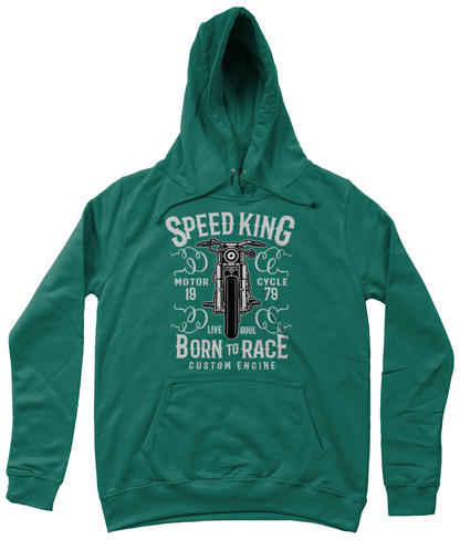 Speed King - AWDis Girlie College Hoodie - Vitesse T-Shirts UK