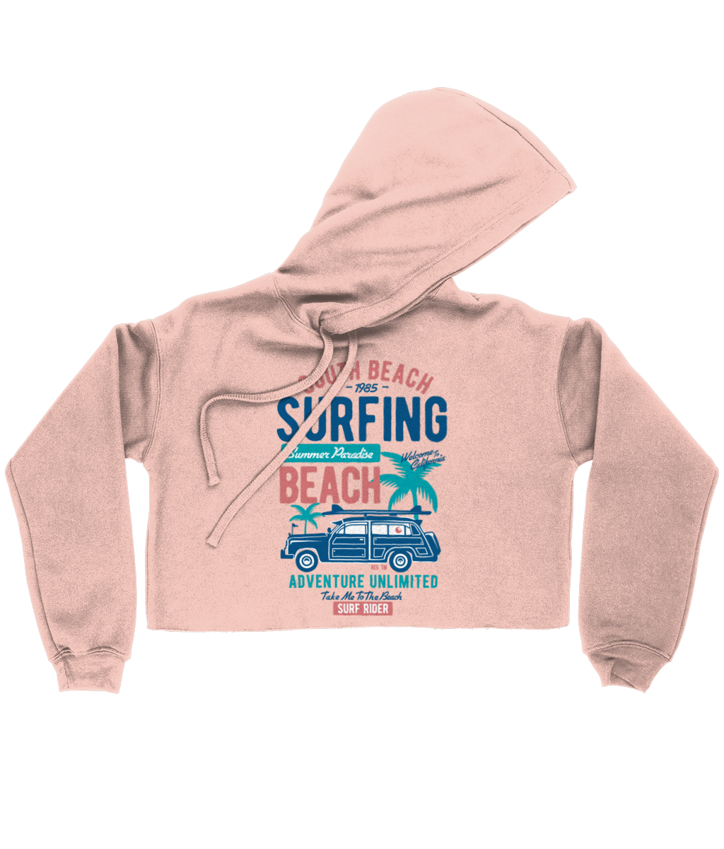 South Beach v2 - Bella Damen Kurzer Hoodie 