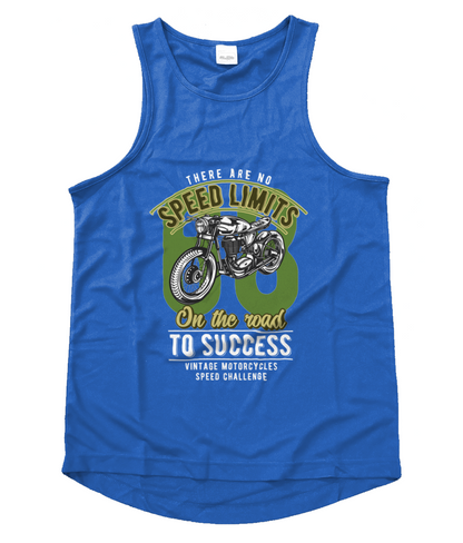 No Speed Limits - Men's Cool Vest - Vitesse T-Shirts UK