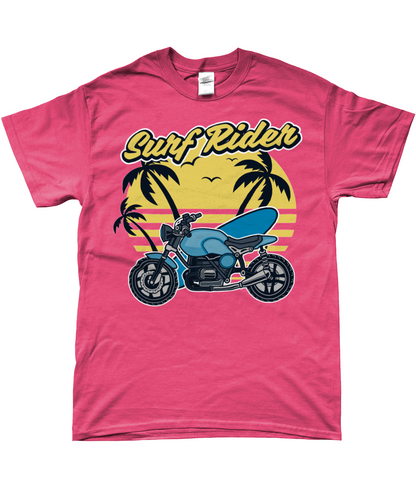 Surf Rider - T-shirt Gildan SoftStyle® filé à l'anneau