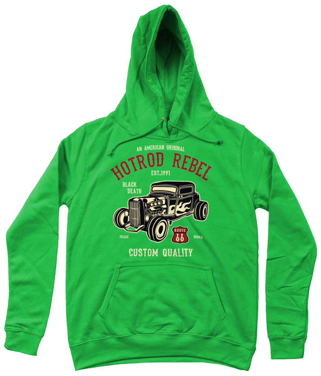 HotRod Rebel – AWDis Girlie College Hoodie - Vitesse T-Shirts UK