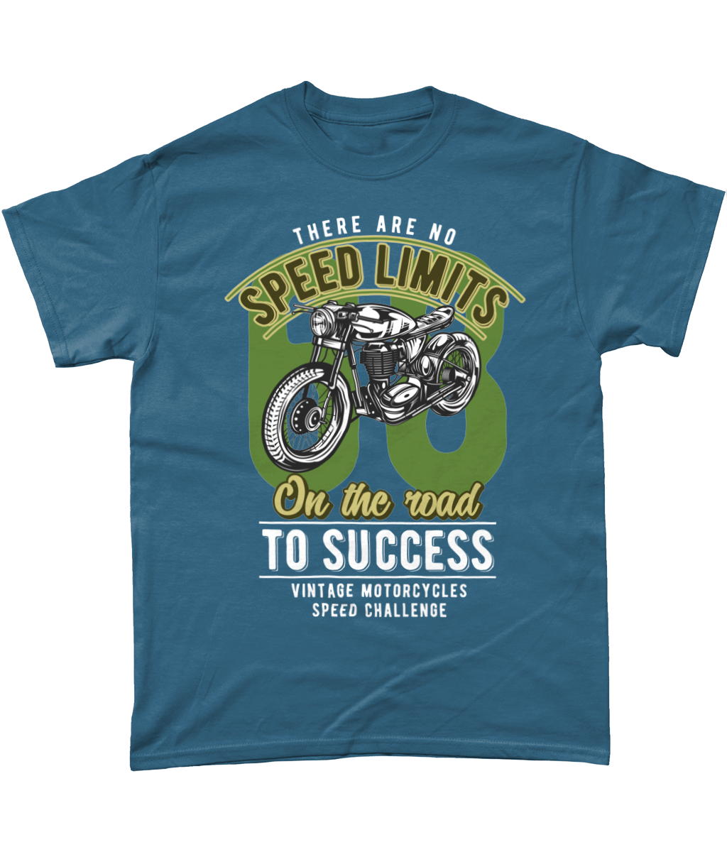 No Speed Limits - Gildan Heavy Cotton T-Shirt - Vitesse T-Shirts UK