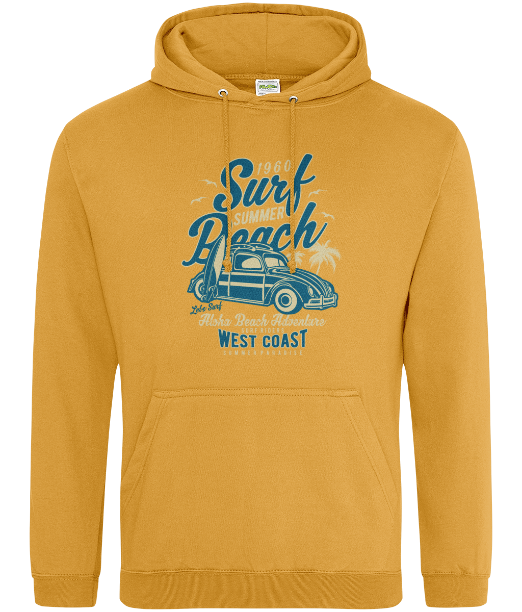 Surf Beach - AWDis College Hoodie