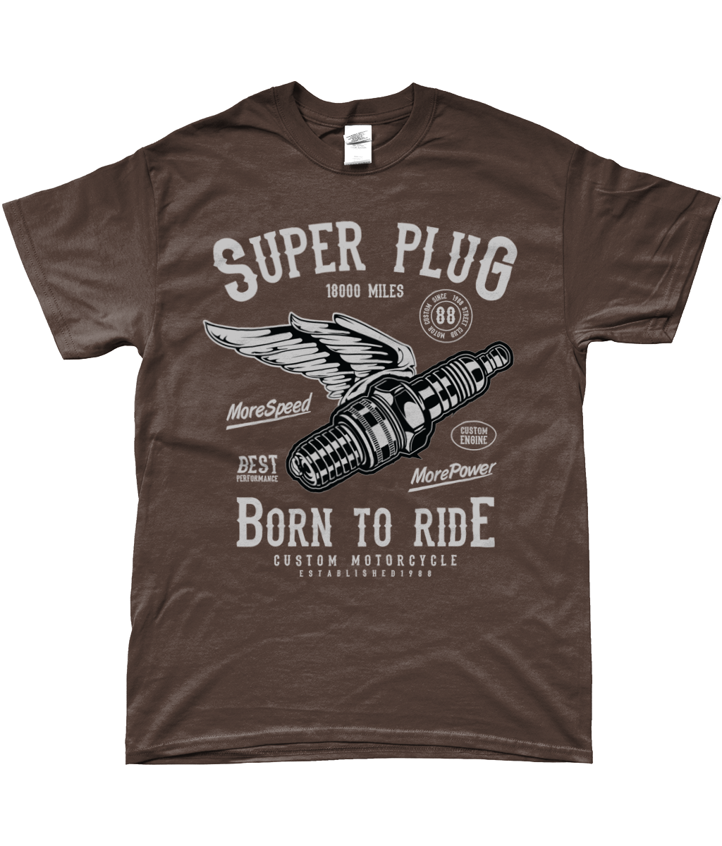 Super Plug - SoftStyle Ringspun T-Shirt - Vitesse T-Shirts UK