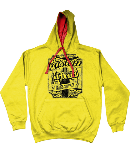 Custom Surfboards - AWDis Varsity Hoodie